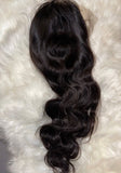 virgin Indian body wave frontal wig extensions, affordable virgin Indian hair, mezmerized stylez